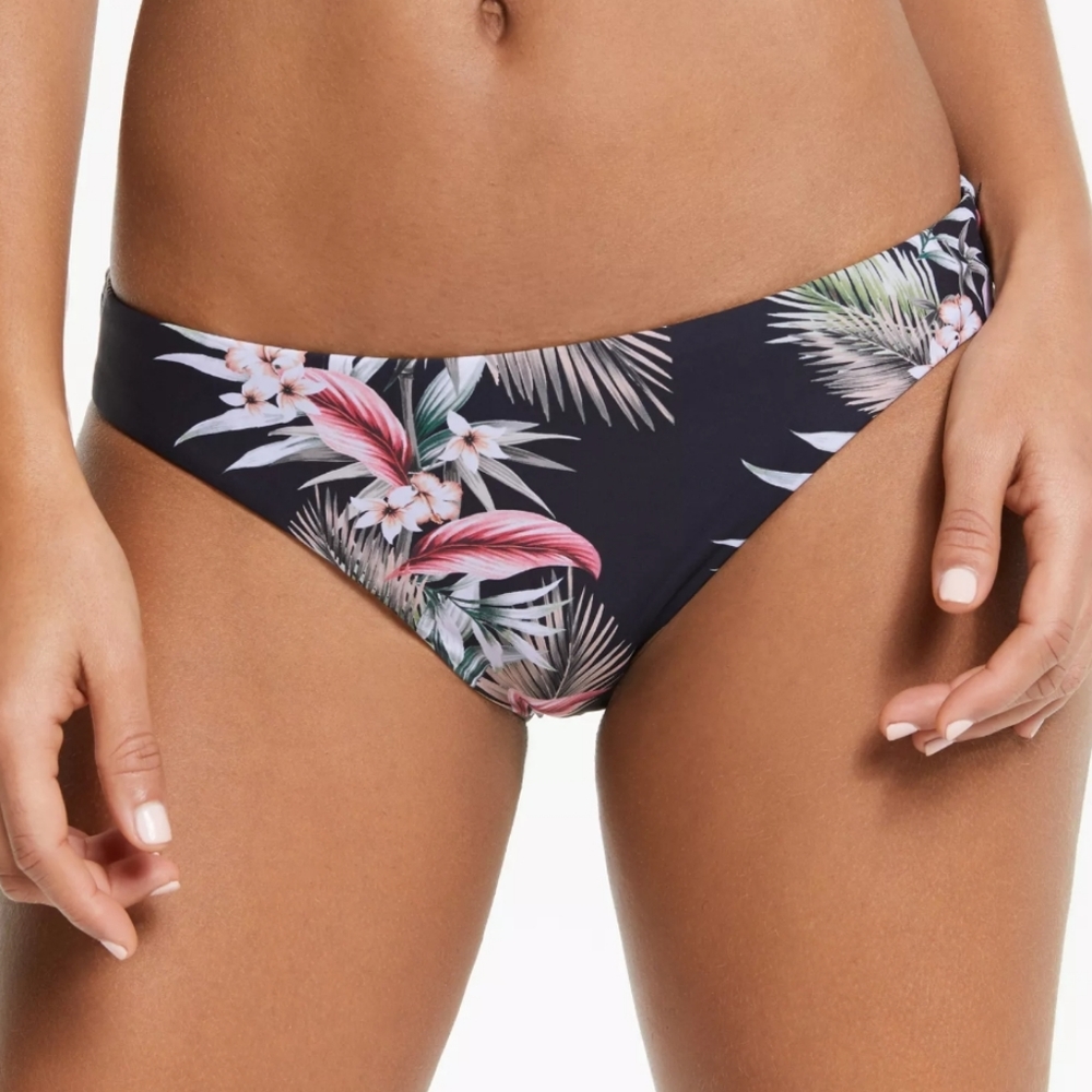SEAFOLLY Black Ocean Alley Hipster Bottom